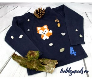 Stickdatei - Schneetiere Eisfuchs